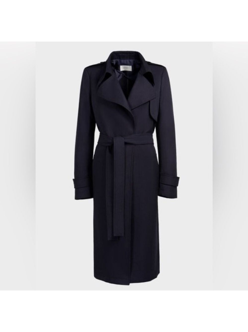 NWT Suistudio Quinn Navy Trench Size 2-6